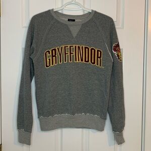 Gryffindor Harry Potter Grey Sweat-shirt Unisex Size Extra Small Crested Emblem